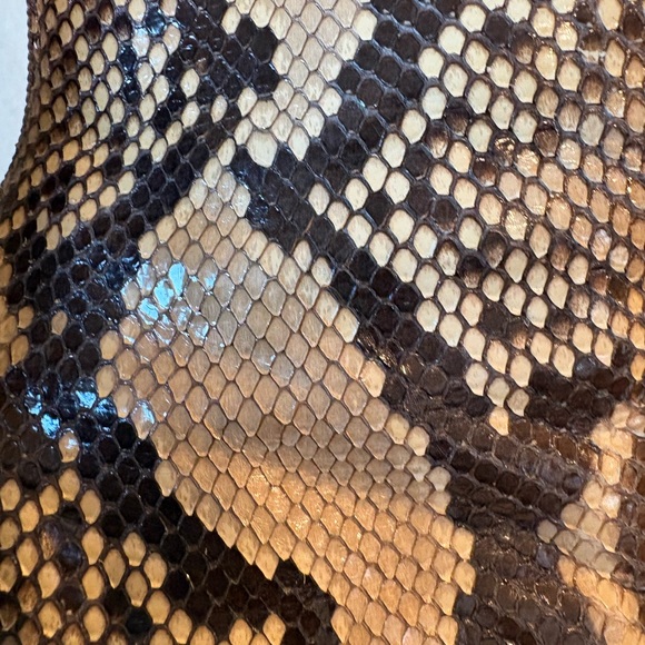 Christian Louboutin SnakePrint Ankle Boots - Picture 5 of 5